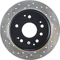 Centric Parts Sport Drilled/Slotted Brake Rotor, 127.40061R 127.40061R
